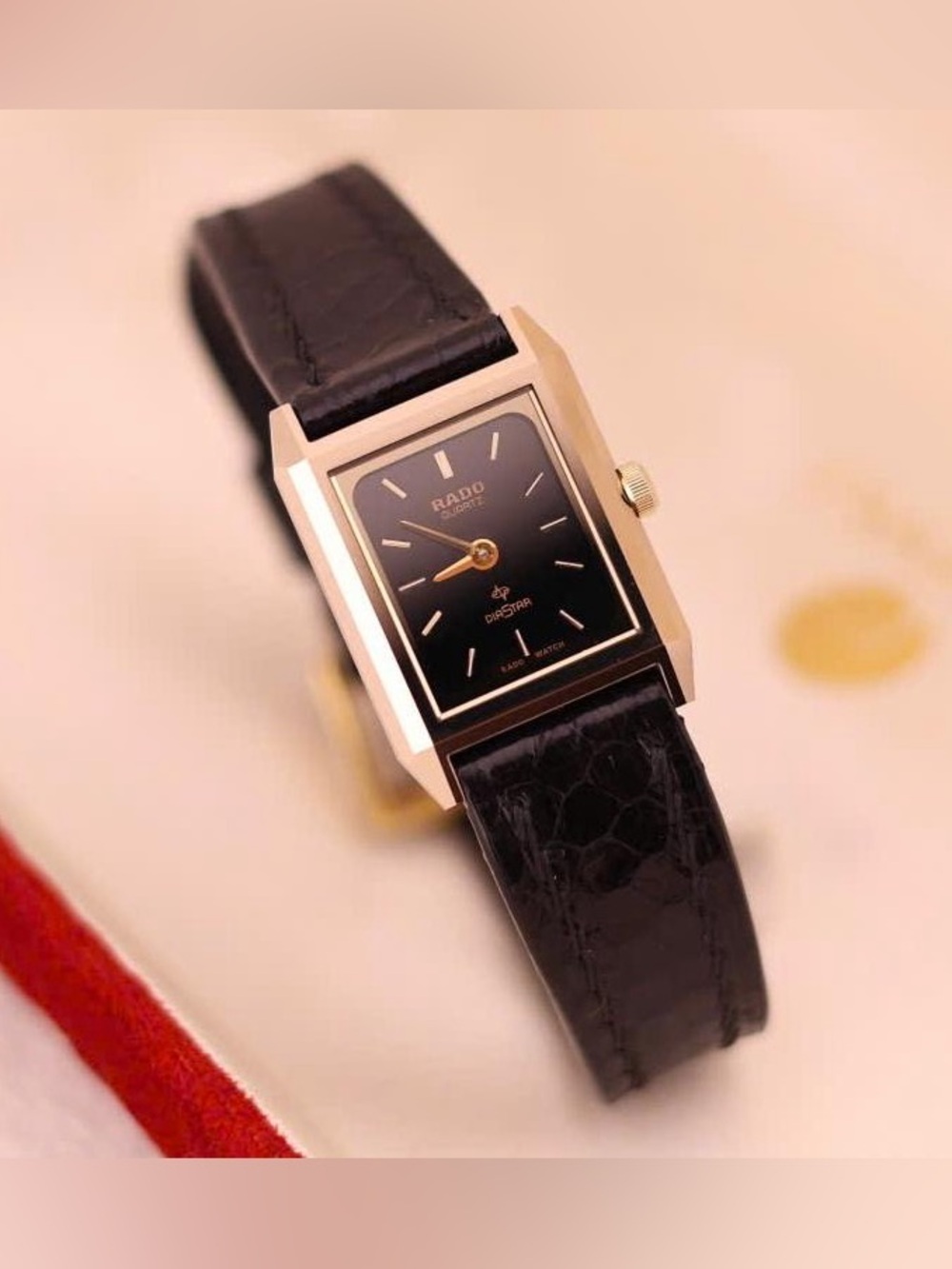 Vintage 1980s Rado Quartz Diastar 179.9525.3 Women’s Watch